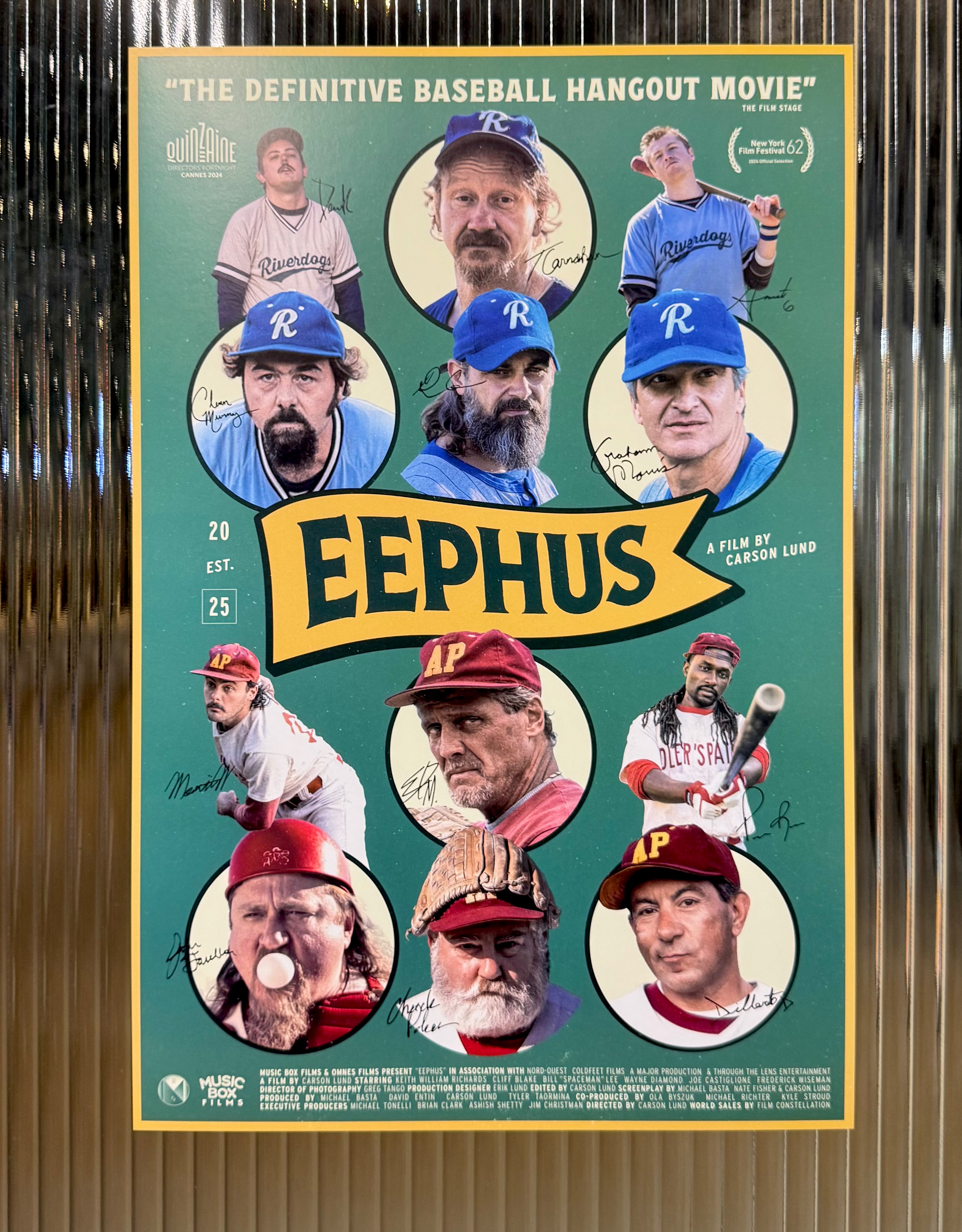 <마지막 야구경기> 오리지널 포스터 증정